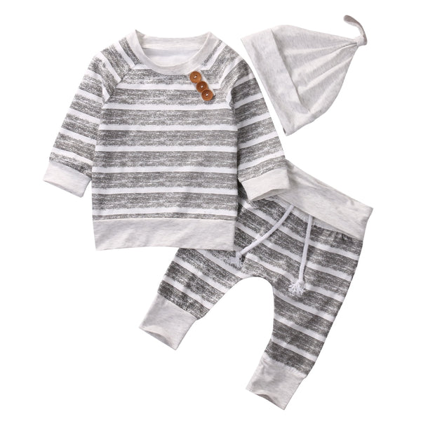 Stripped Baby Outfit